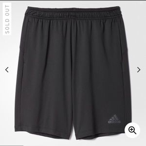 Adidas Men’s Black Training Shorts
